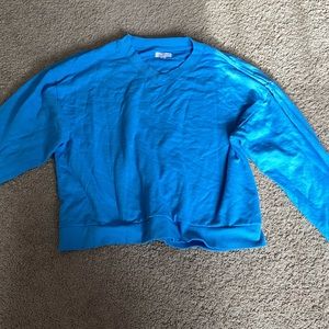 Colsie bright blue crewneck